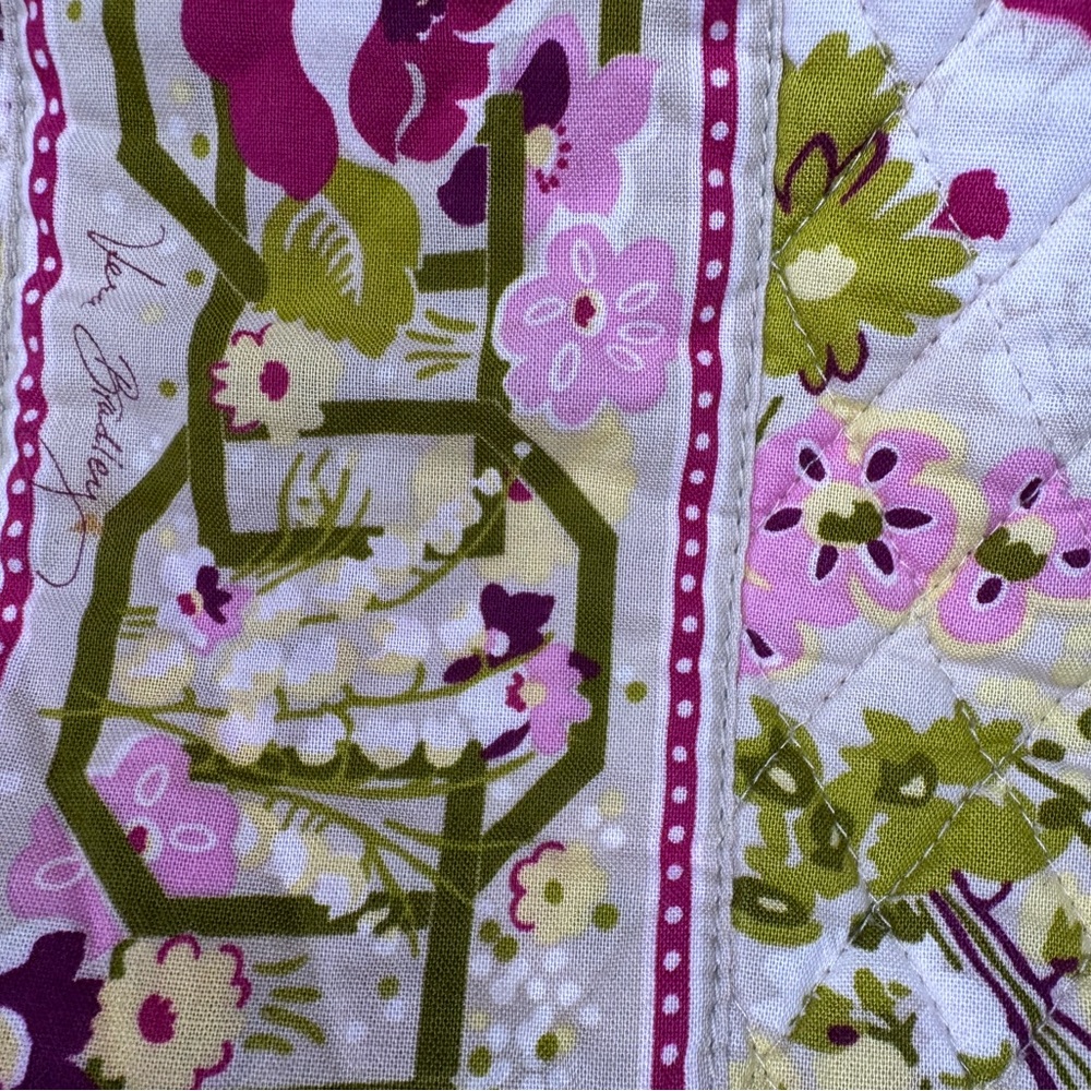 Vera Bradley “Make Me Blush” Floral Shoulder Bag - Picture 10 of 13